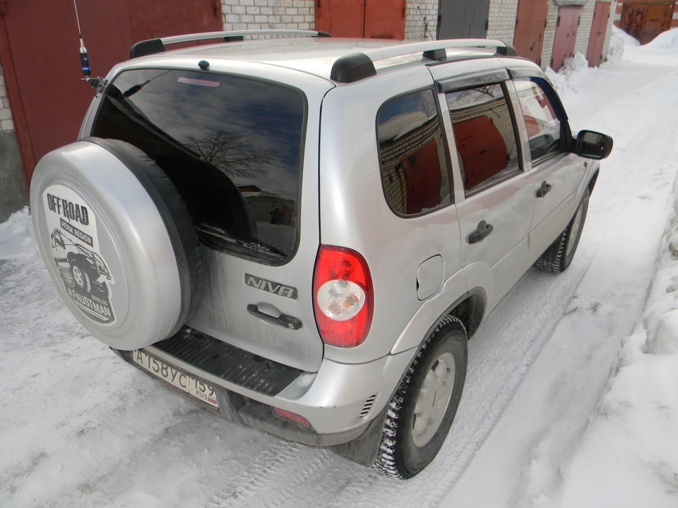 Рейлинги на Chevrolet Niva