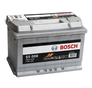Аккумулятор BOSCH Silver Plus 77 А/ч обратная R+ EN 780A 278x175x190