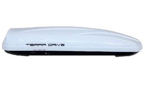 Автомобильный бокс Terra Drive 500 п/с (205*79*36) белый глянцевый