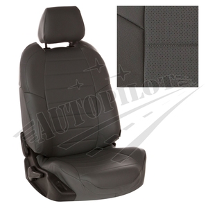 Авточехлы на сидения для Fiat Ducato 3 места с 06г./Peugeot Boxer/Citroen Jumper - темно серые