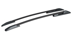 Рейлинги на крышу АПС для Hyundai Santa Fe III (c 2012-2018) черные арт.0266-02