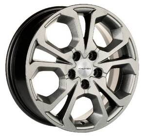 Khomen Wheels KHW1711 6,5*17 5/114,3 ET50 d67,1 Gray