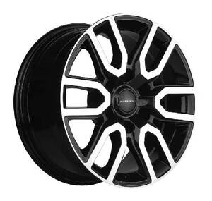 Khomen Wheels KHW1723 8*17 6/139,7 ET36 d100,1 Black-FP