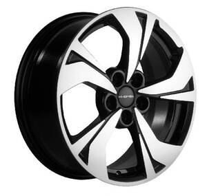Khomen Wheels KHW1724 7*17 5/114,3 ET45 d60,1 Black-FP