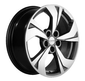 Khomen Wheels KHW1724 7*17 5/114,3 ET45 d60,1 Gray-FP