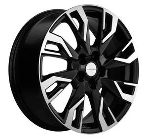 Khomen Wheels KHW1809 7*18 5/114,3 ET38 d67,1 Black-FP
