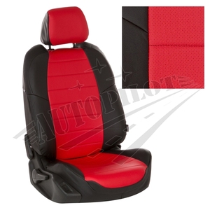 Авточехлы на сидения для Ford Focus II Comfort Sd/Hb/Wag с 05-11г. - черный+красный