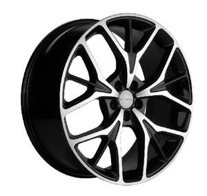 Khomen Wheels KHW2012 8*20 5/108 ET40 d63,4 Black-FP