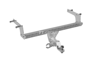 Фаркоп (ТСУ) PT GROUP для RENAULT Duster 2012- /Kaptur 2016-/ NISSAN Terrano 2014-, съемный квадрат, горячая оцинковка