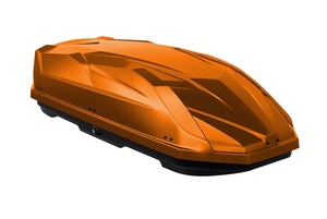 Автомобильный бокс CYBORT Exclusive metallic edition 530 (186*82*46) Янтарь