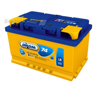 Аккумулятор АКОМ LB 74 А/ч обратная R+ EN 700A 278x175x175