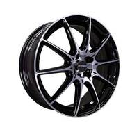 INCH FA8537 6,5*17 4/100 ET43 d60,1 Gloss Black Machined Face