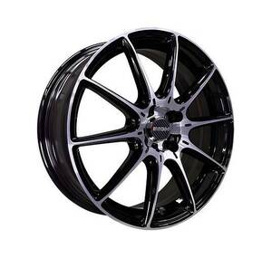 INCH FA8537 6,5*17 4/100 ET43 d60,1 Gloss Black Machined Face