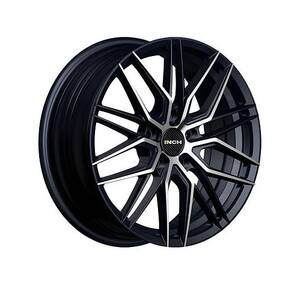 INCH FA8539 7*17 5/112 ET40 d57,1 Gloss Black Machined Face