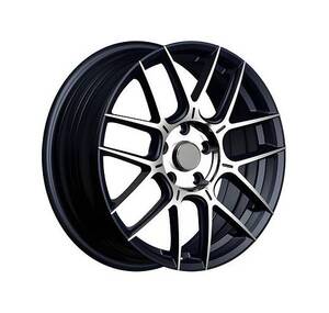 INCH FA8541 7*17 5/112 ET45 d57,1 Gloss Black Machined Face