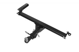 Фаркоп (ТСУ) PT GROUP для Land Rover Freelander 2006-2014  - черный, съемный квадрат