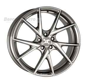 Alutec ADX.01 8,5*18 5/112 ET40 d70,1 Metallic Platinum Front Polished