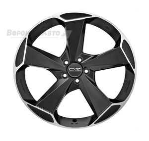 OZ Racing Aspen HLT 9*21 5/112 ET50 d79 Matt Black Diamond Cut