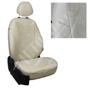 Авточехлы на сидения для Ford Focus II Comfort Sd/Hb/Wag с 05-11г. - беж+альк.бежевая