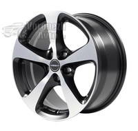 Borbet CC 7*16 5/115 ET40 d70,1 Black polished matt