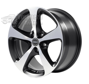 Borbet CC 7*16 5/115 ET40 d70,1 Black polished matt
