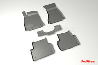 Резиновый коврик Seintex с бортиком для AUDI A4 (B9) 2015-