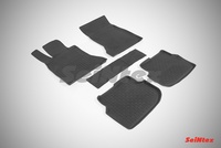 Резиновый коврик Seintex с бортиком для BMW 5 Ser F-10 2010-2013