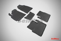 Резиновый коврик Seintex с бортиком для Chery TIGGO T11 FL 2012-2015
