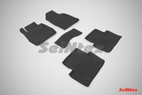 Резиновый коврик Seintex с бортиком для Ford FIESTA V 2015-