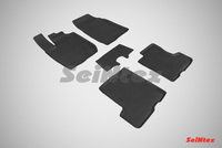 Резиновый коврик Seintex с бортиком для Lada X-Ray 2016-