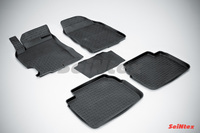 Резиновый коврик Seintex с бортиком для Mazda 6 2008-2012