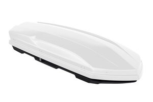 Автомобильный бокс CYBORT Jazz 410 (206*80*35) белый глянец