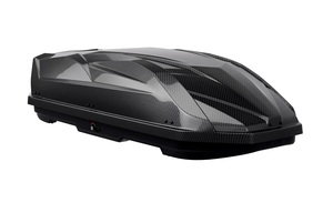 Автомобильный бокс ELEMENT 530 (186*82*46) черный карбон