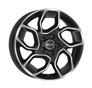 MAK Express 3 6,5*16 5/160 ET60 d65,1 Black Mirror