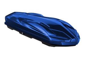 Автомобильный бокс CYBORT F1 410 (206*80*33) синий металлик "Дайвинг"