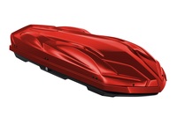Автомобильный бокс CYBORT F1 410 (206*80*33) красный металлик "Огненно красный"