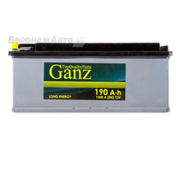 Аккумулятор GANZ 190 А/ч обратная L+ EN1300А 514х218х210