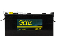 Аккумулятор GANZ 230 А/ч обратная L+ EN 1450А 518х274х237