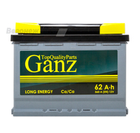 Аккумулятор GANZ 62 А/ч обратная EN 560А 242x175x190