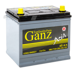 Аккумулятор GANZ 65 А/ч обратная  EN 580А 232х173х220