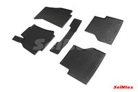 Резиновый коврик Seintex сетка для Audi A7II (C8) 2018-