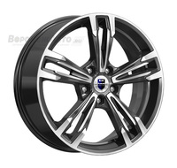 КиК Karrera Light 7*18 5/114,3 ET38 d67,1 Алмаз чёрный