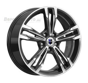 КиК Karrera Light 7*18 5/114,3 ET38 d67,1 Алмаз чёрный