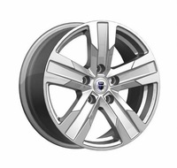 КиК KC100 7*16 5/114,3 ET45 d67,1 Дарк Платинум