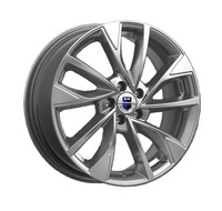 КиК KC906 7,5*18 5/108 ET47 d60,1 Дарк Платинум