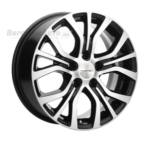 Khomen Wheels KHW1608 6,5*16 5/112 ET40 d66,6 Black-FP