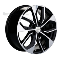 Khomen Wheels KHW1703 7*17 5/114,3 ET45 d60,1 Black-FP