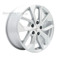 Khomen Wheels KHW1703 7*17 5/112 ET46 d66,6 F-Silver