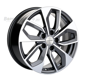 Khomen Wheels KHW1703 7*17 5/114,3 ET45 d67,1 Gray-FP