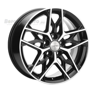 Khomen Wheels KHW1709 7*17 5/114,3 ET45 d60,1 Black-FP